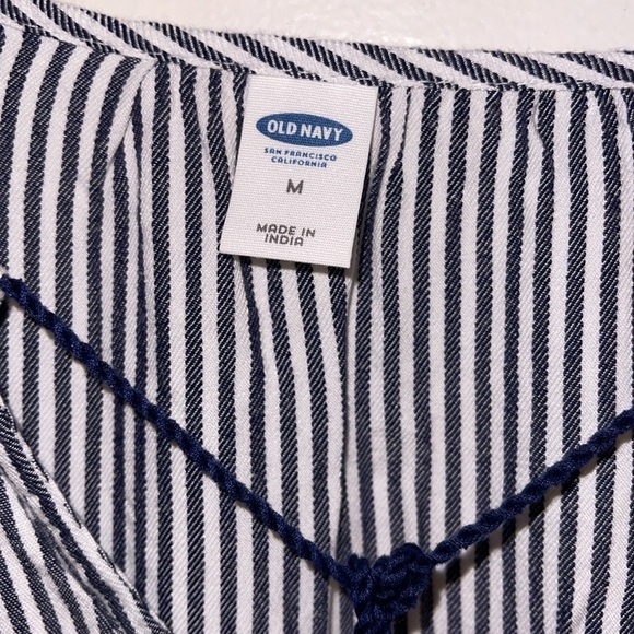 🌹OLD NAVY TASSEL-TIE BOHO SHIFT DRESS - Picture 7 of 9